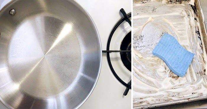 Mẹo tẩy rửa đồ dùng nhà bếp bằng nguyên liệu tự nhiên hiệu quả